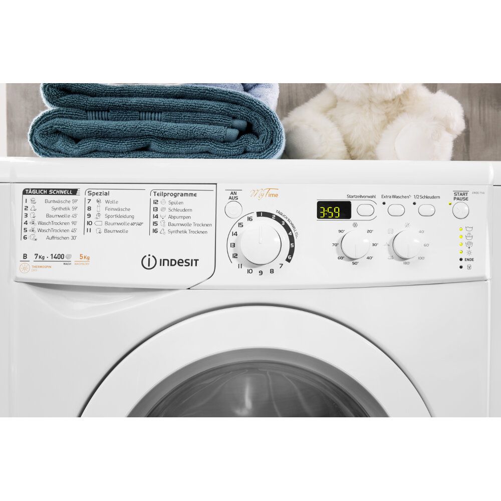 Lave linge sechant indesit 7kg