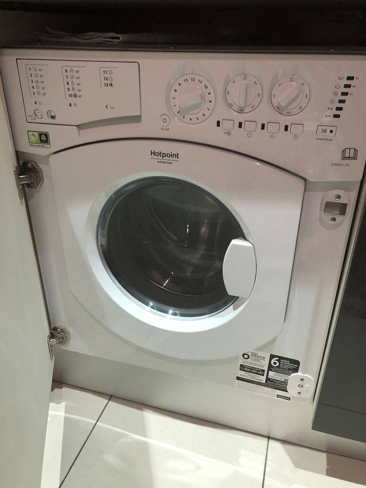 Lave linge séchant ariston