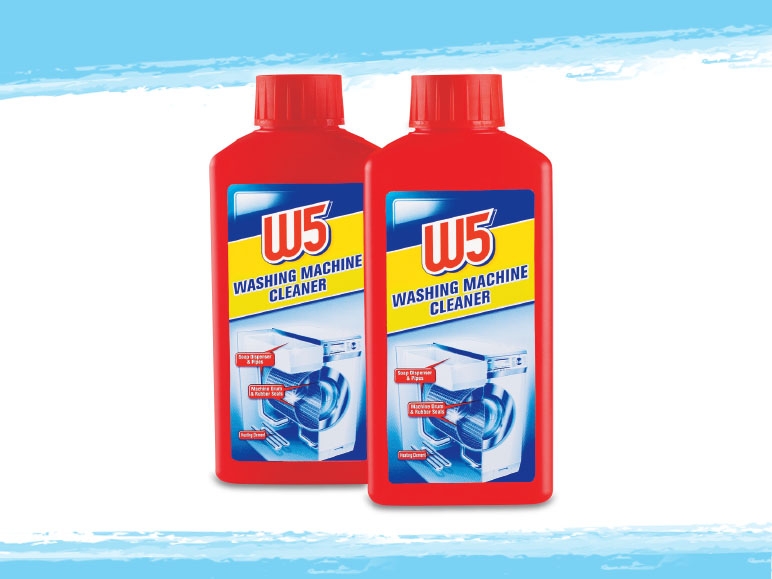 W5 nettoyant lave linge