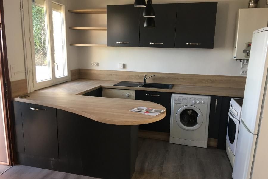 Meuble lave linge cuisine