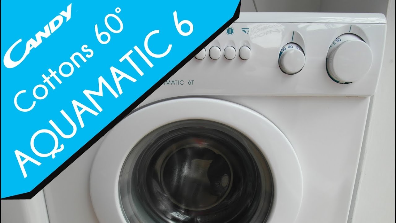 Lave linge candy aquamatic