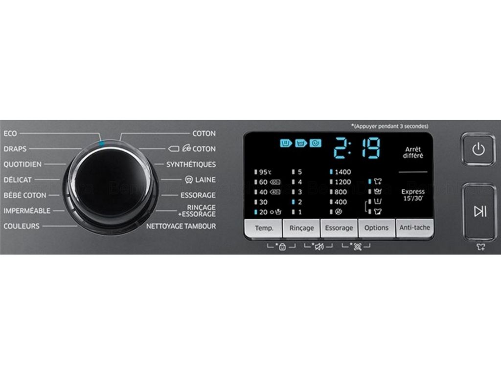 Lave linge samsung ww70k5410ux