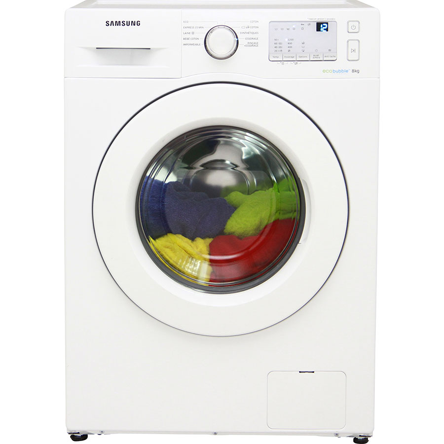 Lave linge samsung ww80j3267kw