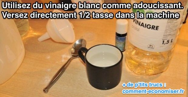 Quantite vinaigre blanc lave linge