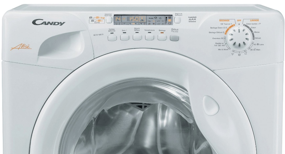 Lave linge sechante candy
