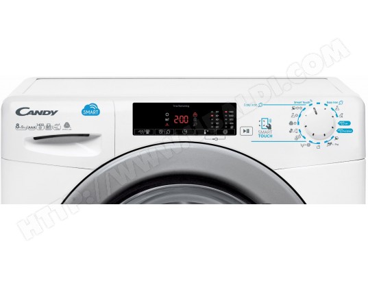 Lave linge hublot candy gc212110