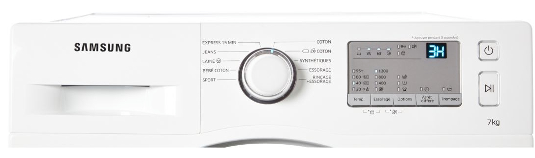 Lave linge samsung ww70j3283kw1