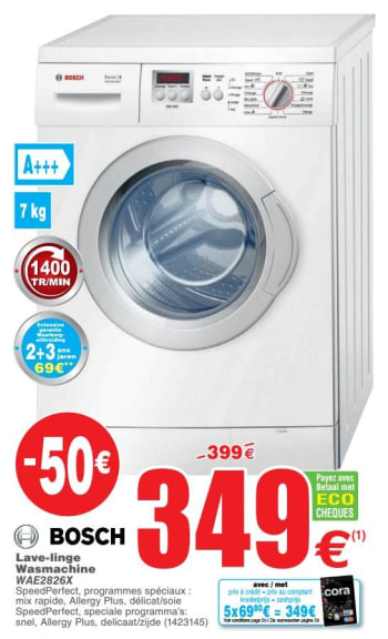 Bosch lave linge 7kg