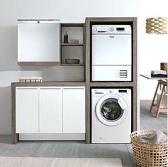 Meuble pour seche linge et lave linge