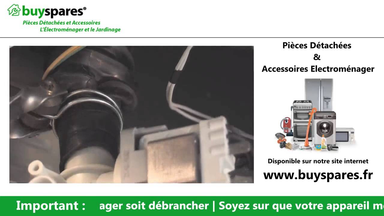 Joint pompe de vidange lave linge