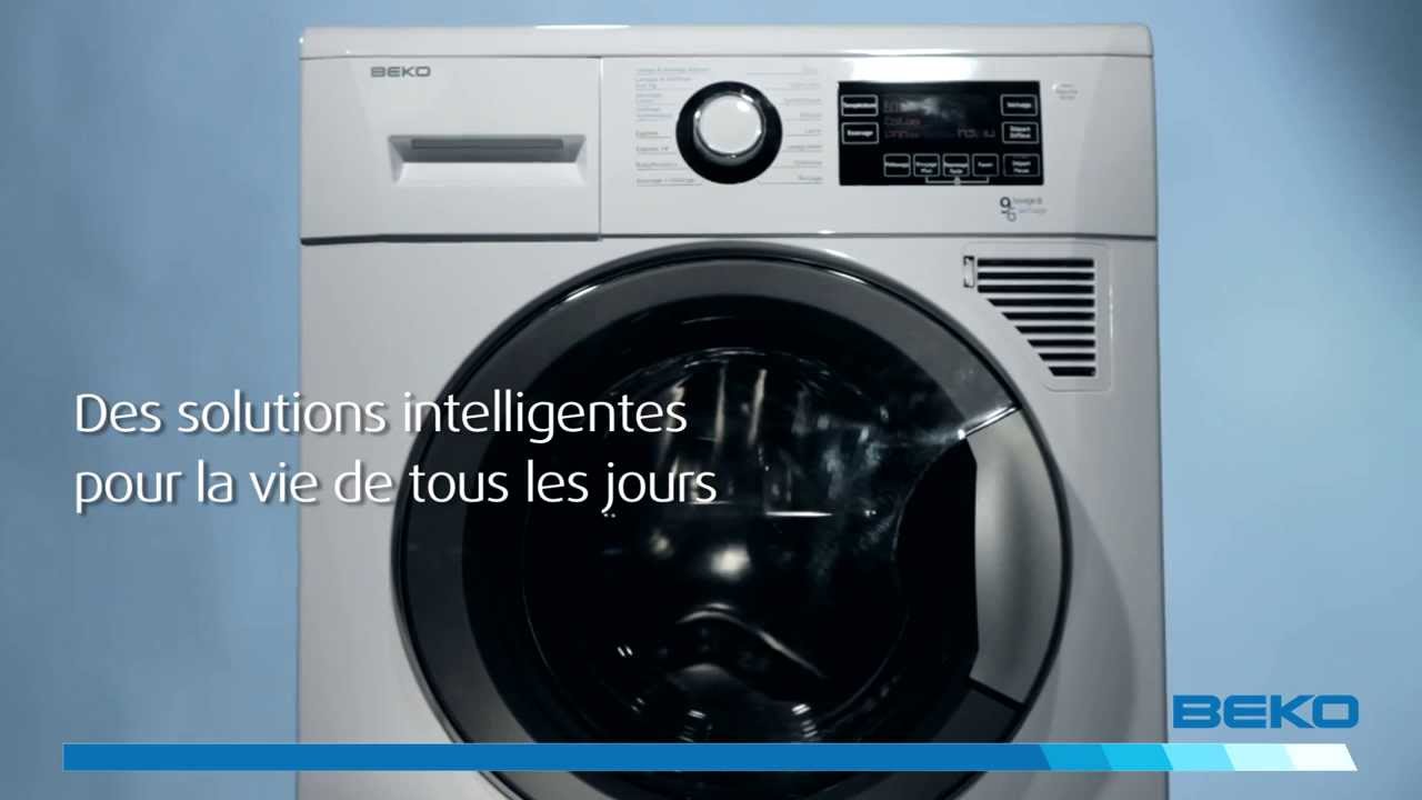 Lave-linge hublot séchant beko wdw85122