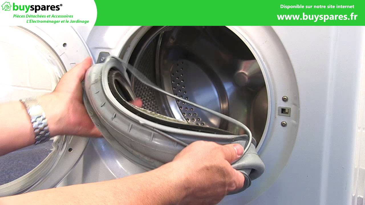 Enlever moisissure joint lave linge