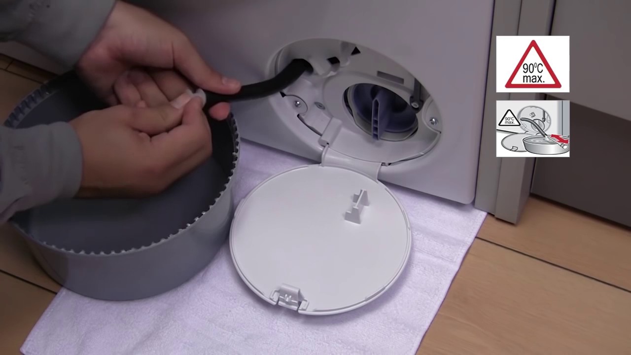 Filtre lave linge bosch
