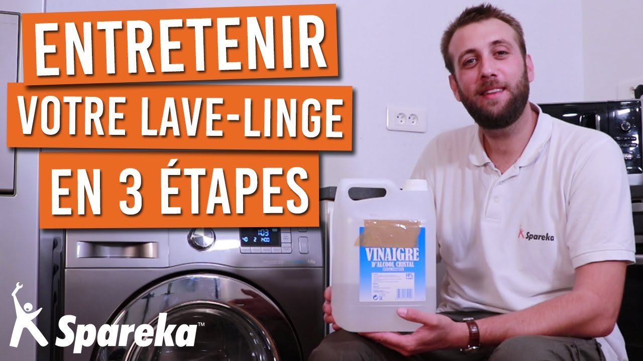 Entretien lave linge vinaigre