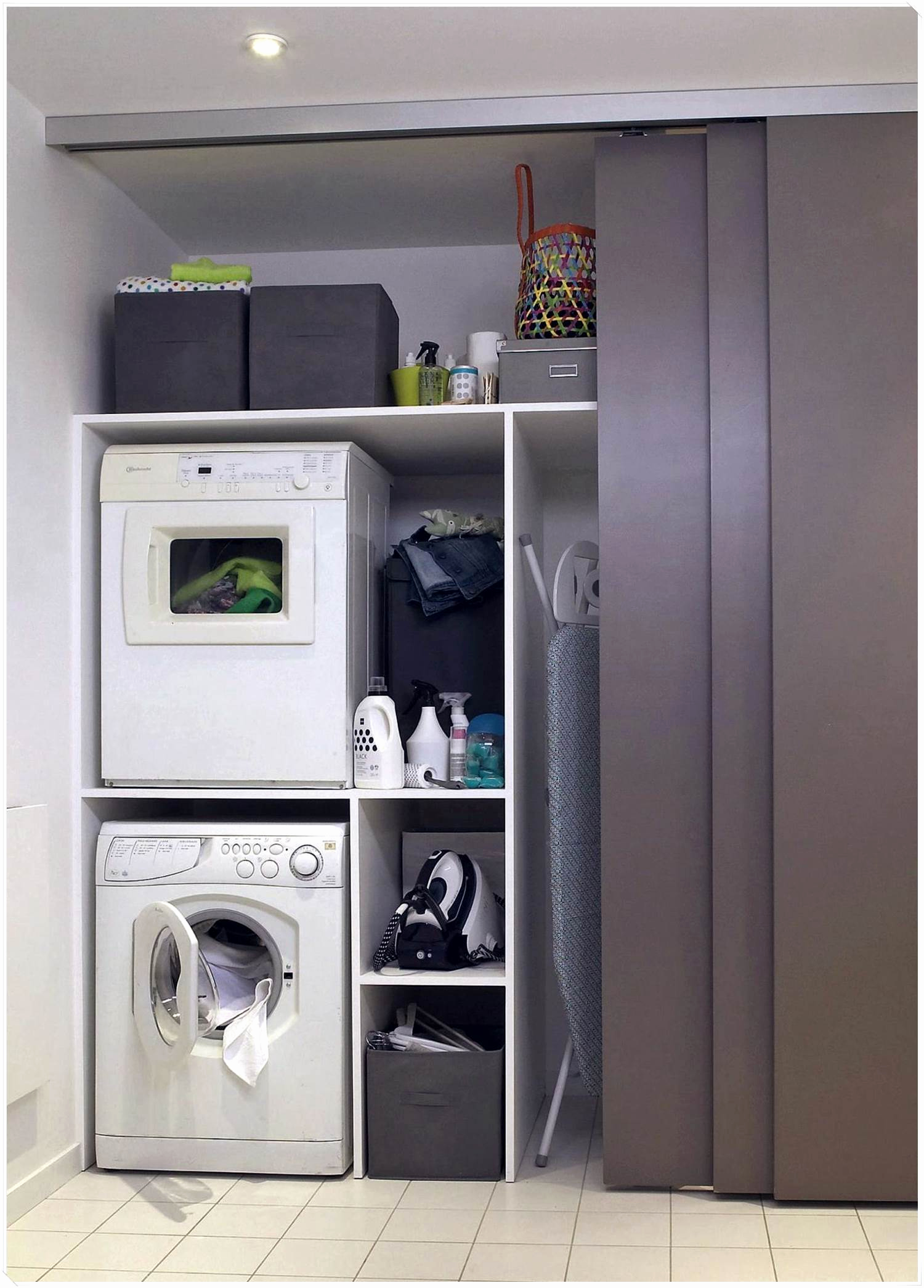Meuble dessus lave linge ikea