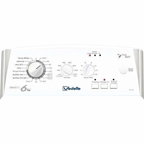 Vedette lave linge top